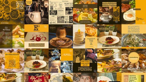 Social media per b-cafe