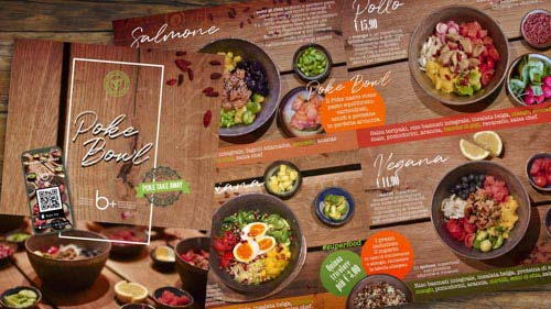 Menu pokebowl per b+street