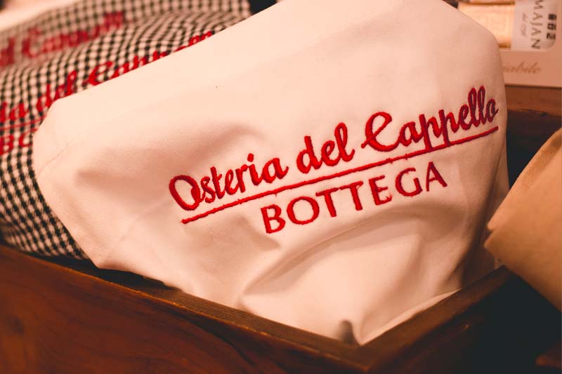 Osteria del Cappello Menu Digitale con QR-code