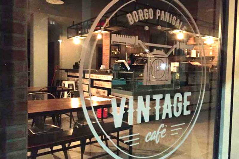 Vintage Cafe Menu Digitale con QR-code