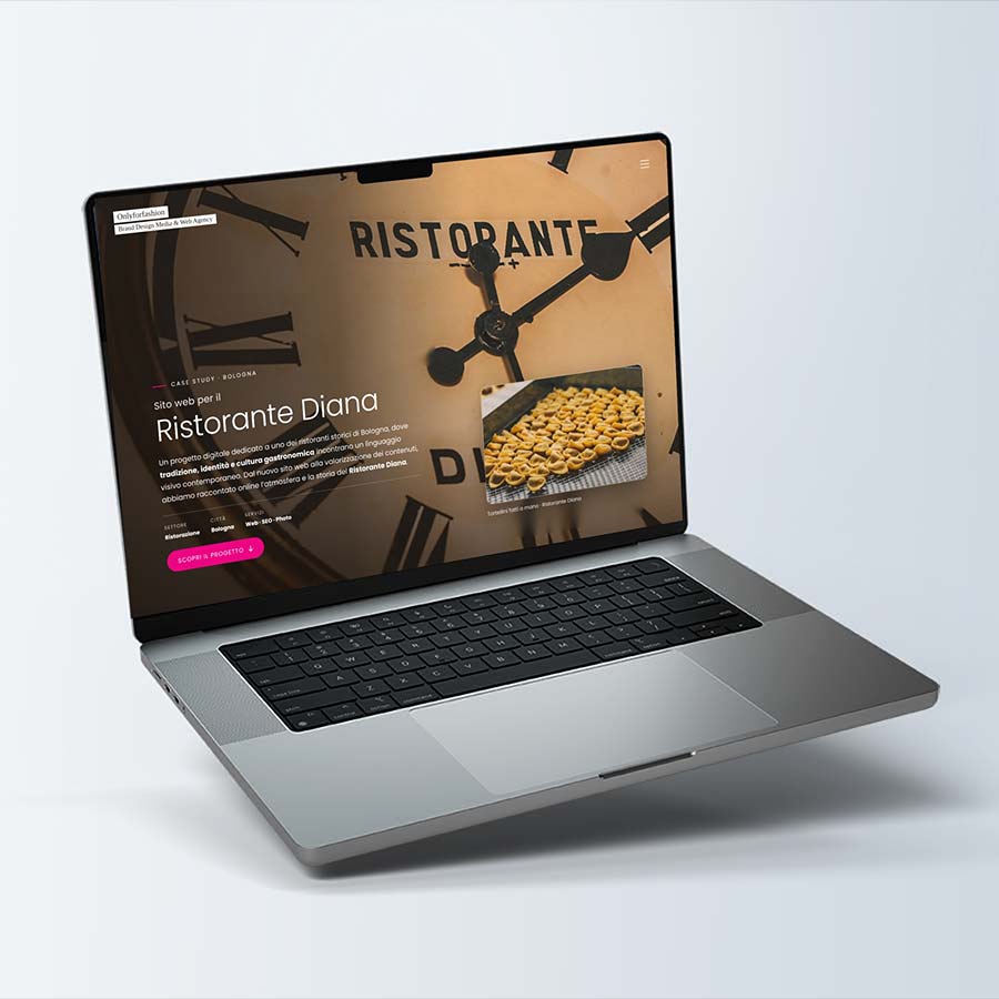 sito web per Diana Ristorante